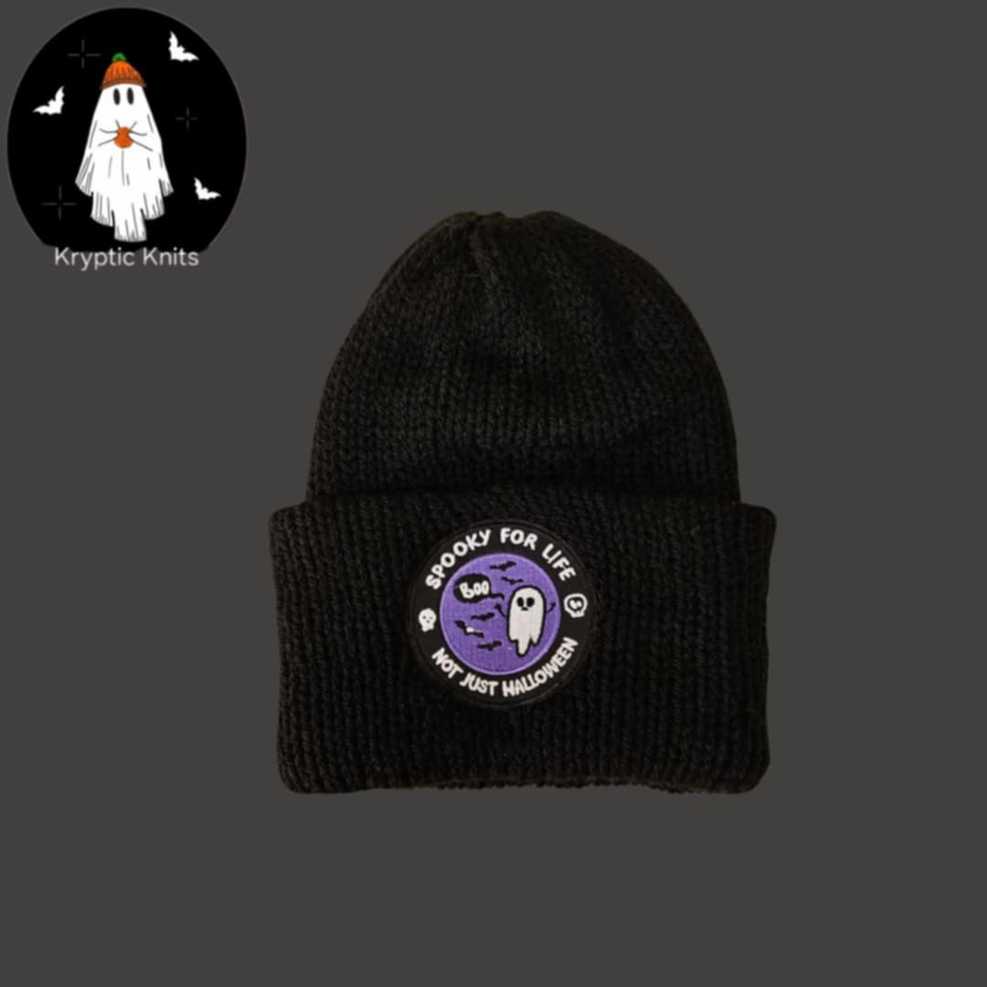Youth's Beanie With Patch Ages 5-9 Years